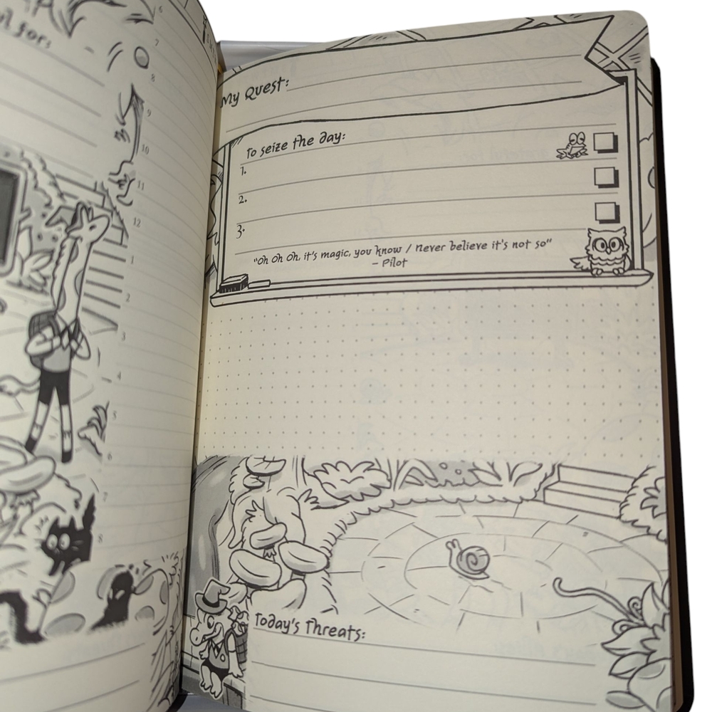 Magic Academy Journal with Illustrations - Picture 4 of 4